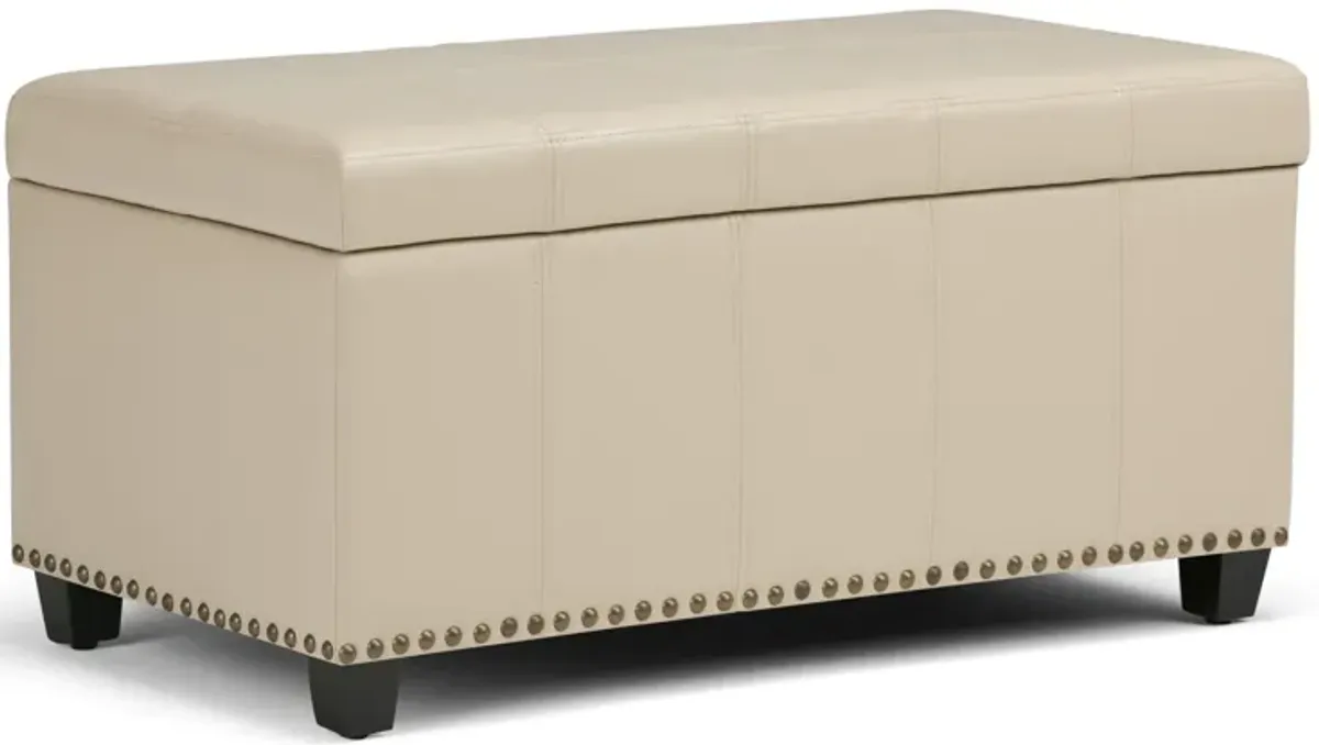 Amelia - Transitional Storage Ottoman Bench