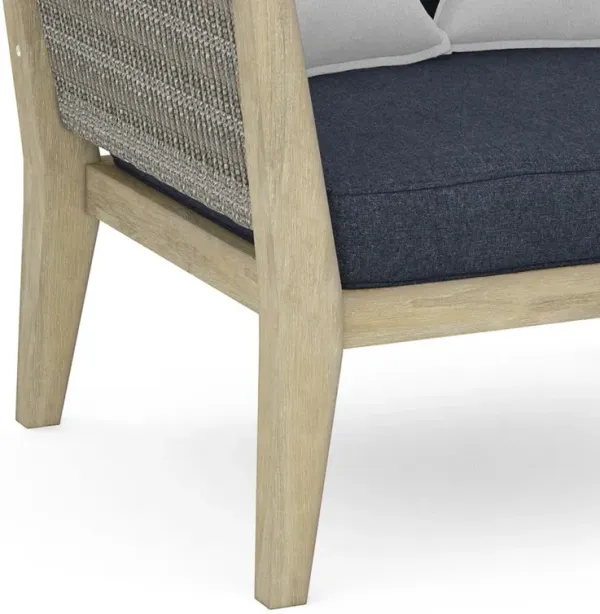 Cayman - Outdoor Conversation Chair - Slate Gray