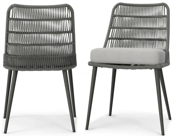 Beachside - Outdoor Dining Chair (Set of 2) - Gray