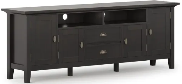 Redmond - TV Media Stand - Hickory Brown