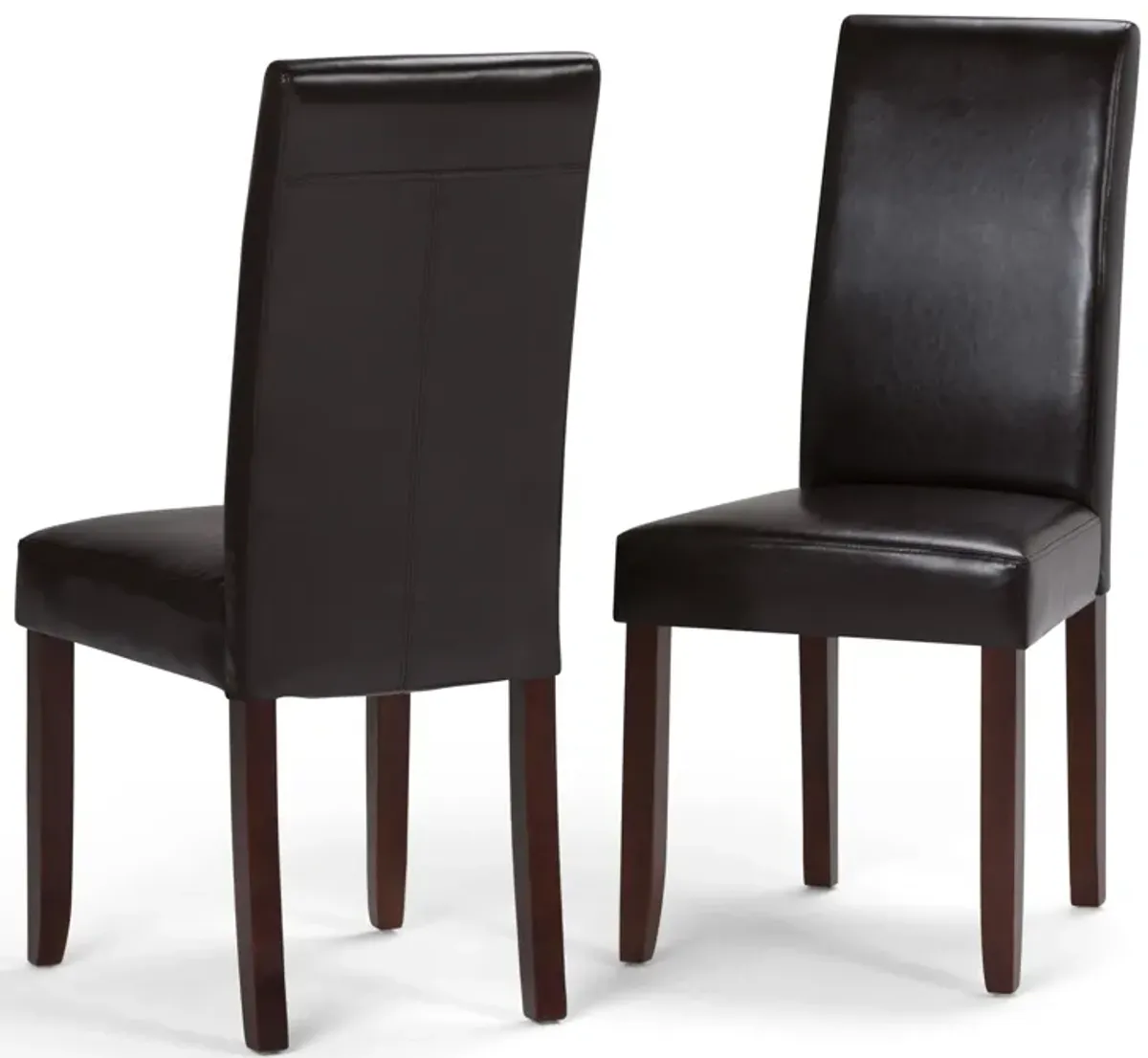 Acadian - Parson Dining Chair (Set of 2) - Tanners Brown