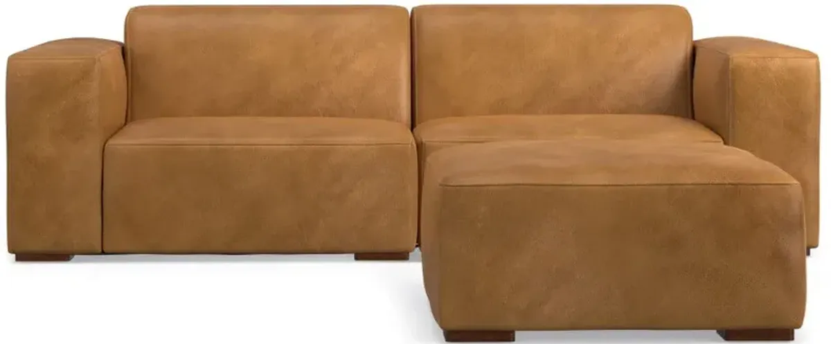 Rex - Handcrafted Sectional Sofa And Ottoman