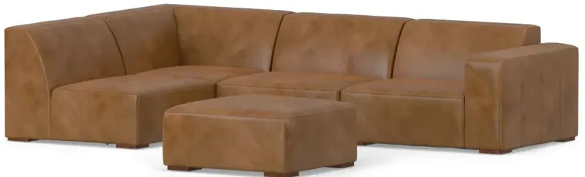Rex - Handcrafted Sectional Sofa And Ottoman