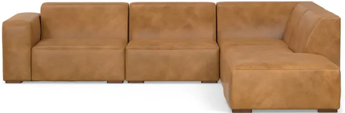 Rex - Handcrafted Sectional Sofa And Ottoman