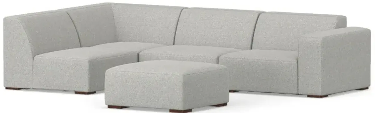 Rex - Handcrafted Sectional Sofa And Ottoman