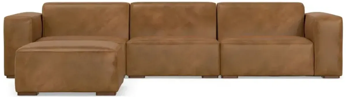 Rex - Handcrafted Sectional Sofa And Ottoman