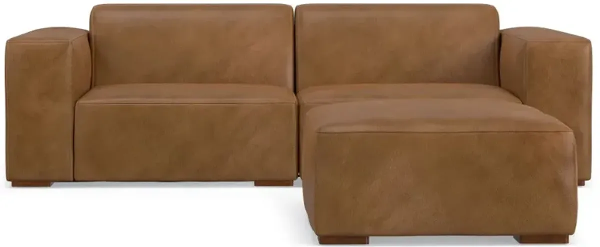 Rex - Handcrafted Sectional Sofa And Ottoman