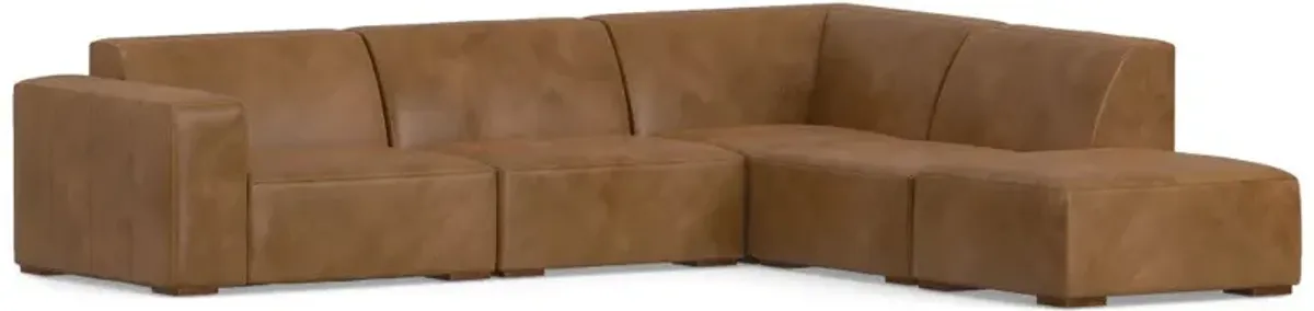 Rex - Handcrafted Sectional Sofa And Ottoman