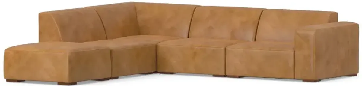 Rex - Handcrafted Sectional Sofa And Ottoman