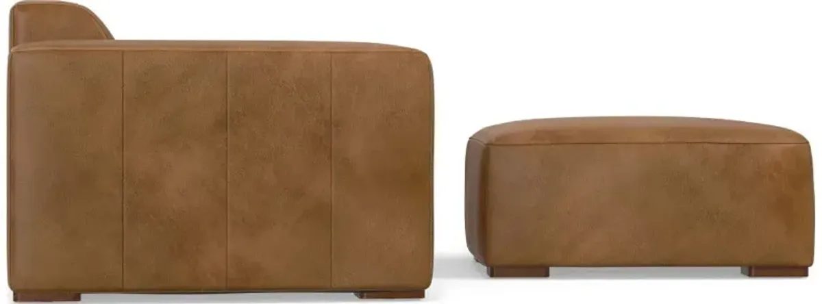 Rex - Handcrafted Sectional Sofa And Ottoman