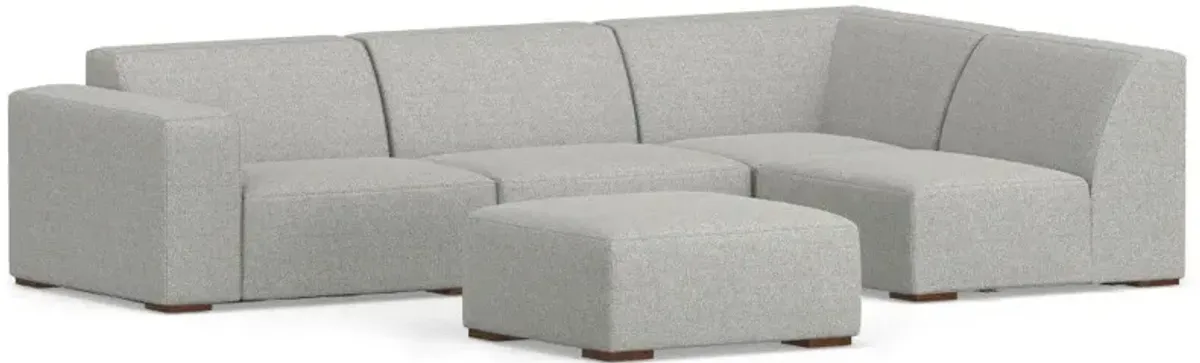 Rex - Handcrafted Sectional Sofa And Ottoman