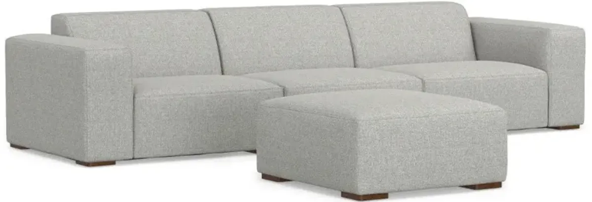 Rex - Handcrafted Sectional Sofa And Ottoman