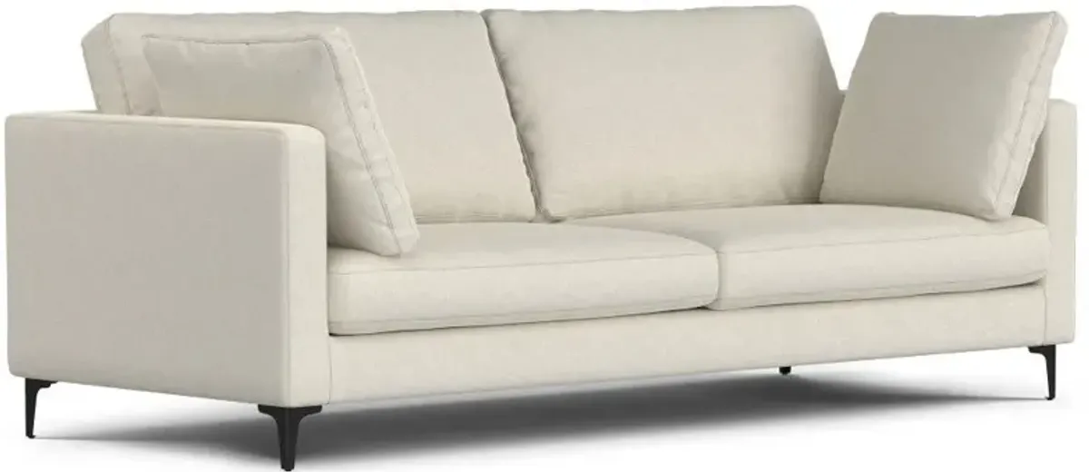 Ava - Mid Century Sofa With Ottoman Set