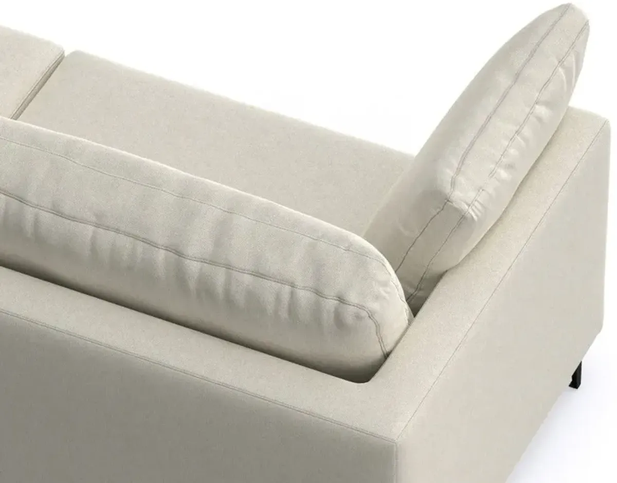 Ava - Mid Century Sofa With Ottoman Set