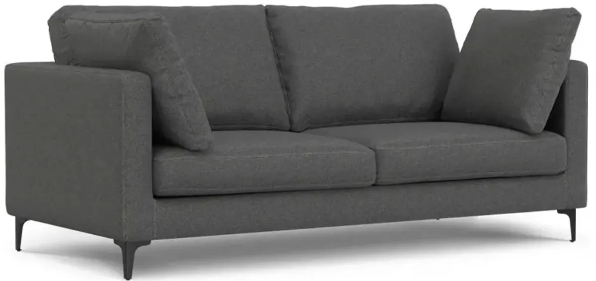 Ava - Mid Century Sofa With Ottoman Set