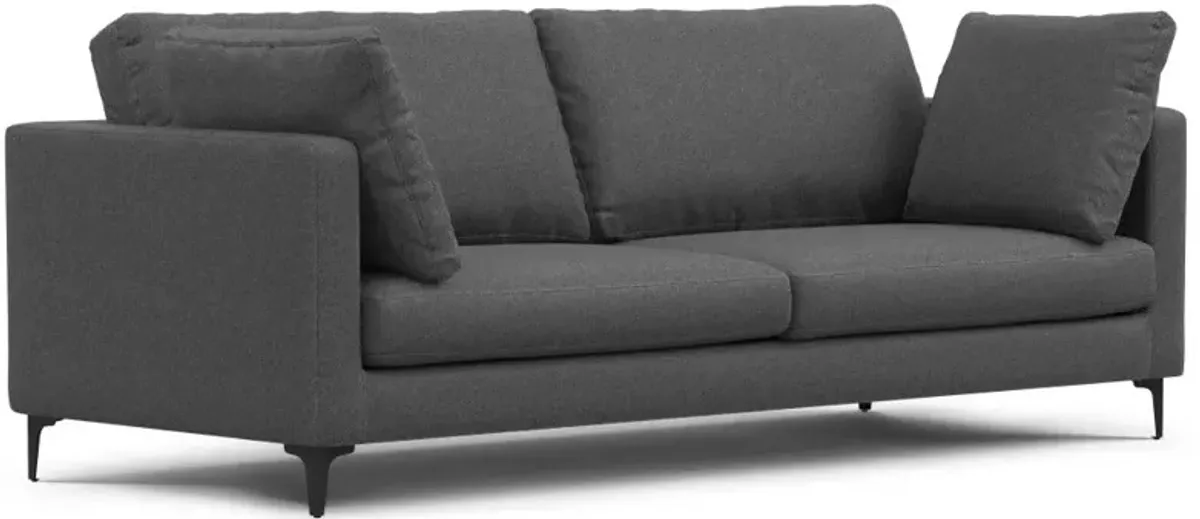 Ava - Mid Century Sofa With Ottoman Set