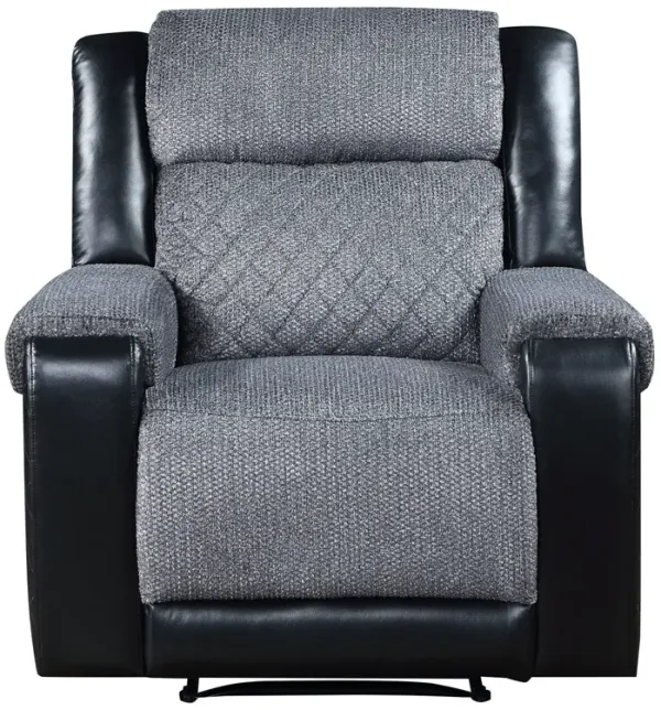 Alicia - Recliner - Gray Black