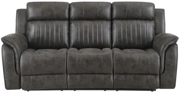 Steban - Reclining Sofa - Gray