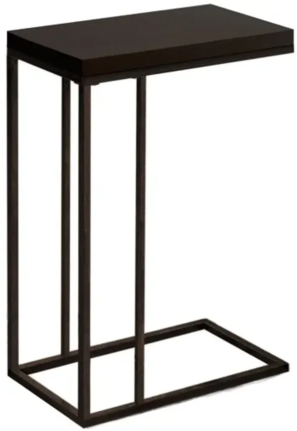 C-Shaped Accent Table For Living Room