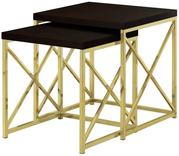 Nesting Table, Accent, Contemporary & Modern (Set of 2)