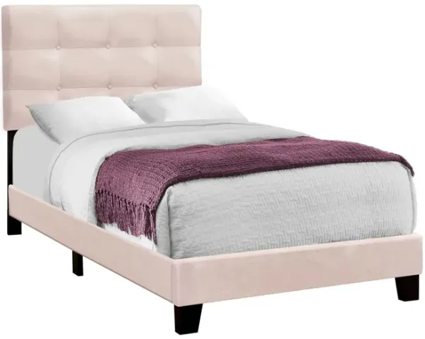 Bed, Upholstered, Frame Only, Transitional