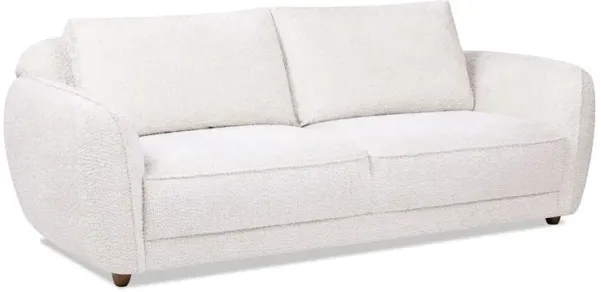 Sharon - Puffy Arm Sofa - Alpaca Off-White