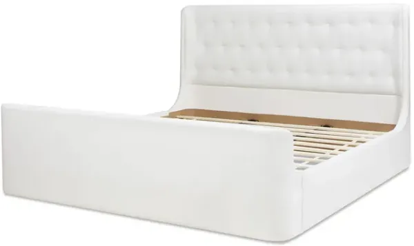Brooks - Contemporary Tufted Shelter Platform Bed