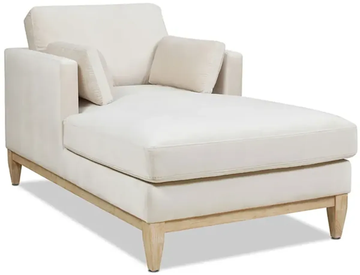Knox - Modern Farmhouse Chaise Lounge Chair