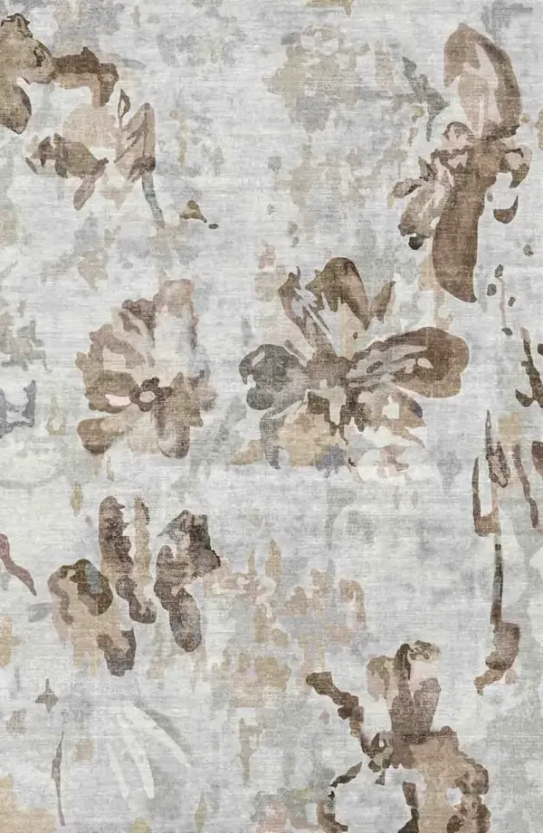 Macau - Non - Slip Accent Rug - Beige Brown / Ivory / Taupe