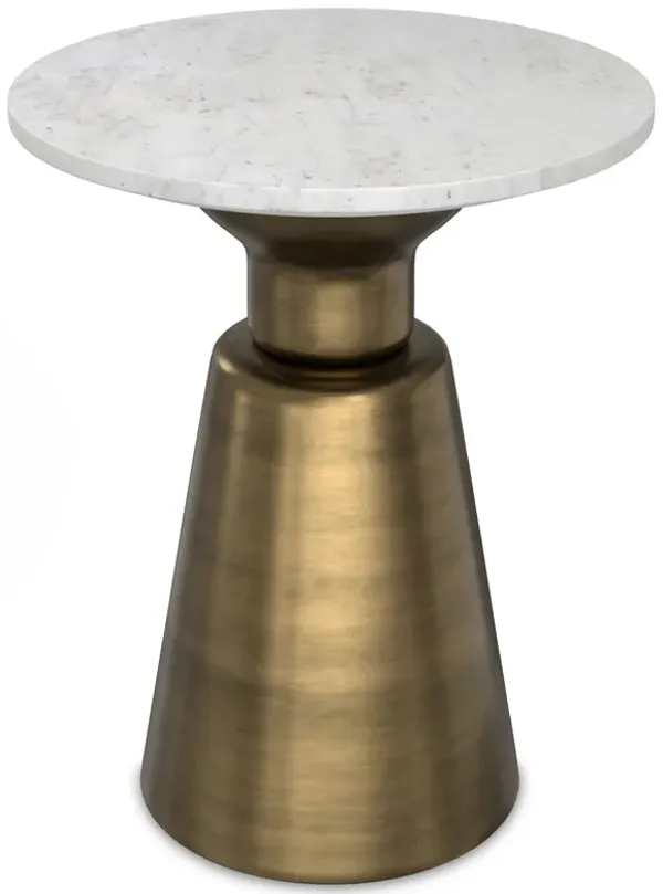Leyla - Side Table - Antique Brass