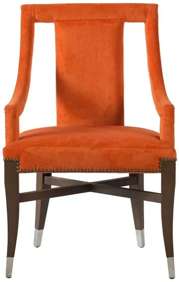 Modern Accent Chair Dining Chairs, Accent Chair For Living Room Dining Room Kitchen - Orange
