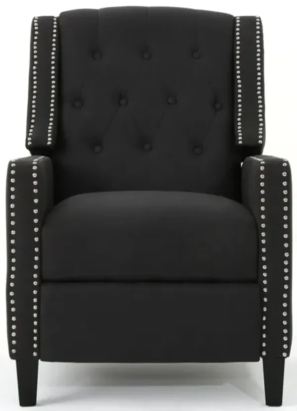 Classic Fabric Push Back Chair