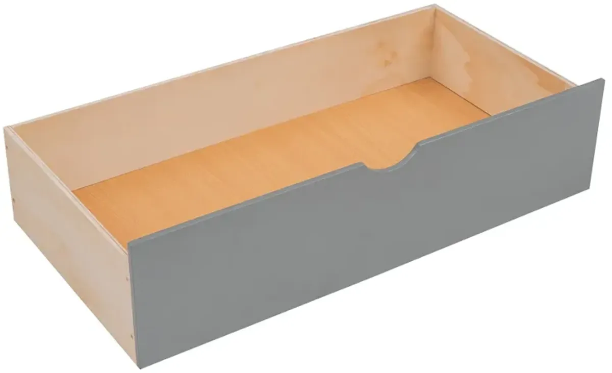 Bunk Bed With Shelfs, Storage Staircase And 2 Drawers