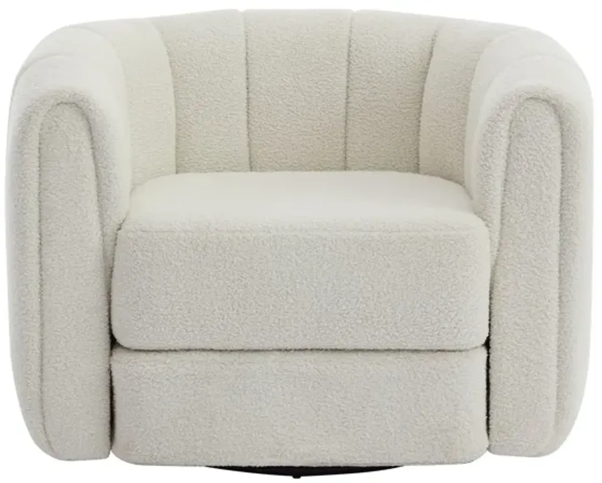 Swivel Accent Chair Wide Upholstered For Living Room