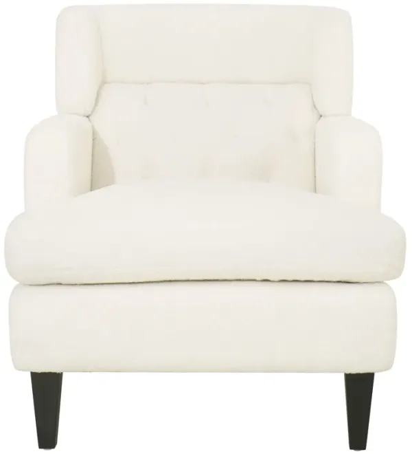 Upholstered Accent Chair Tufted Armchair For Living Room And Bedroom