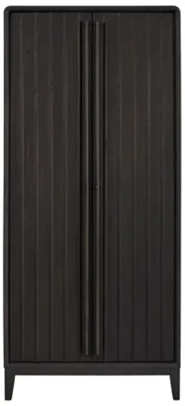 Spacious Storage Armoire - Peppercorn