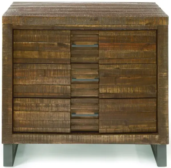 Andria - Reclaimed Nightstand - Oak