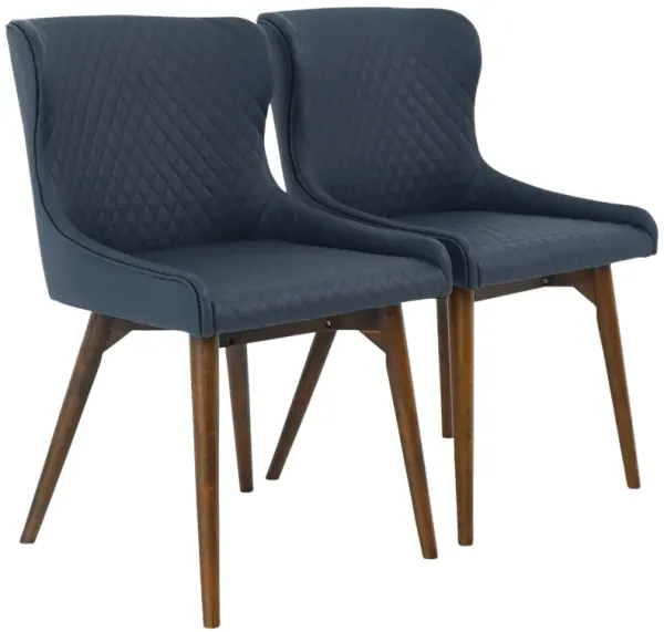 Robin - Dining Chair (Set of 2) - Navy Blue
