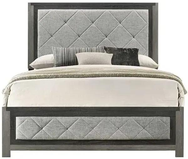 Jehoram - Queen Bed - Gray