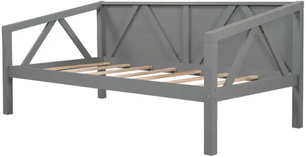 Elegant Design Daybed With Slat Support