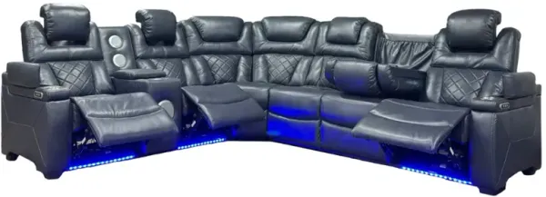 3 Piece Power Reclining Sectional