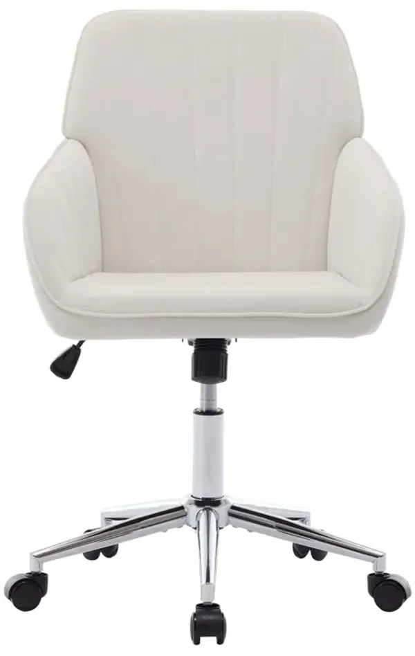 Adjustable Ergonomic Office Chair, Swivel Backrest Seat