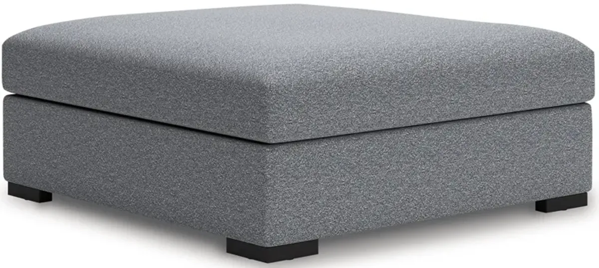 Bealton - Salt And Pepper - Oversized Accent Ottoman