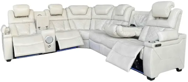 3 Piece Power Reclining Sectional