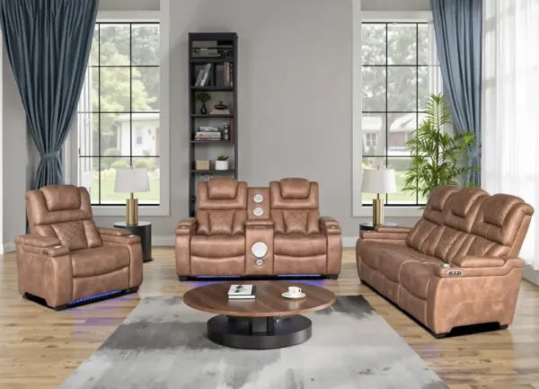 3 Piece Power Reclining Living Room Set