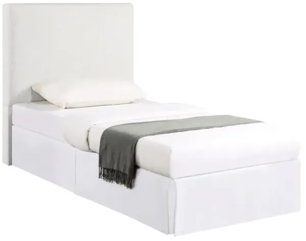 Pirro - Upholstered Twin Panel Headboard - Sand