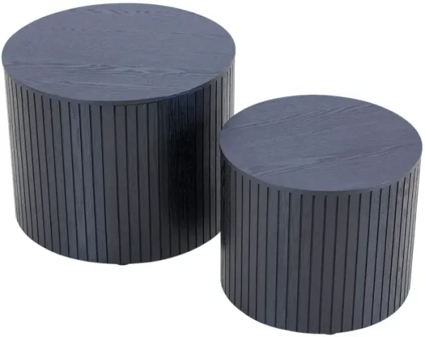 Handcrafted Nested Table Set, 2 Pieces