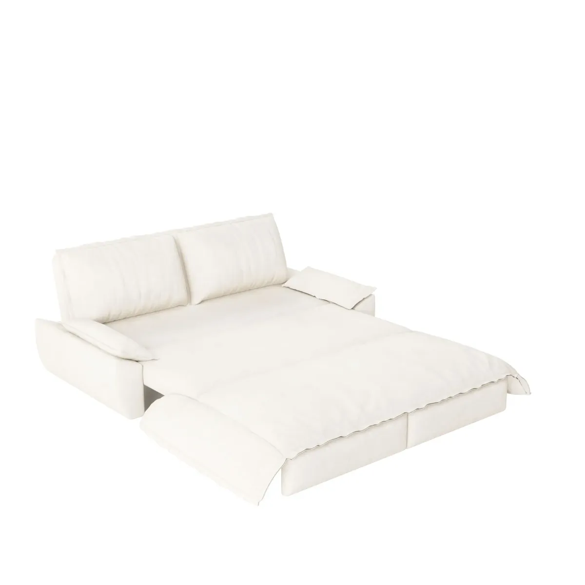 Pull Out Sleeper Sofa Bed, 3 In 1 Multi Functional