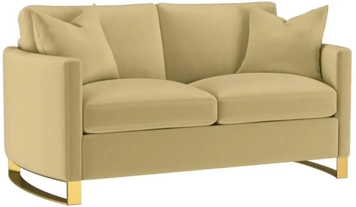 Corliss - Upholstered Arched Arm Loveseat