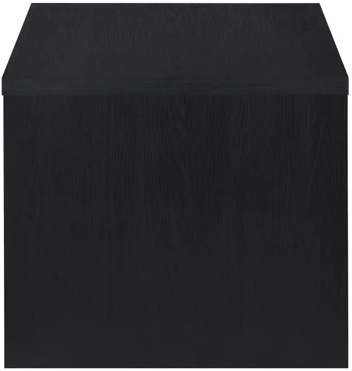 Knapp - Engineered Wood Square Side End Table - Black